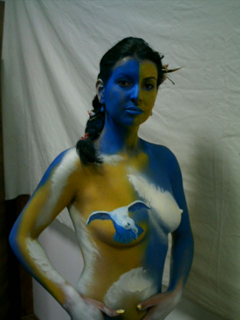 Body-paintingul, arta picturii pe corp - Pagina 6 133