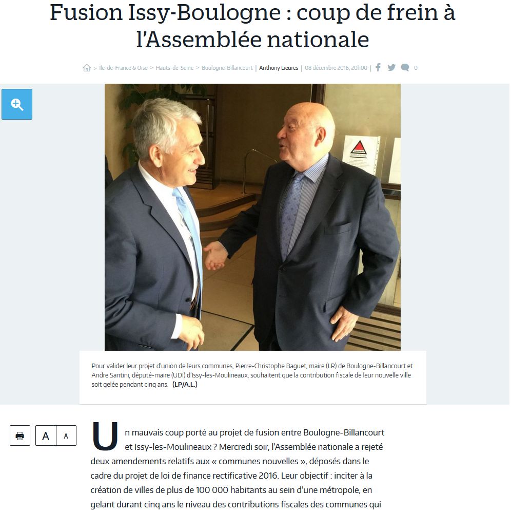 Fusion / mariage de Boulogne-Billancourt et d'Issy-les-Moulineaux Clipb184