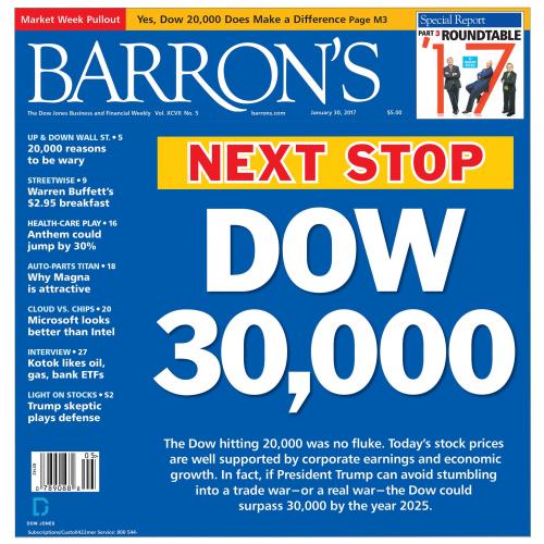 ZERO HEDGE - BARRON'S: NEXT STOP DOW 30,000 ... ON ONE CONDITION Barron10