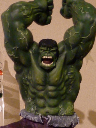 "Hulk" - Custom conversion Buste en Statue P1030211