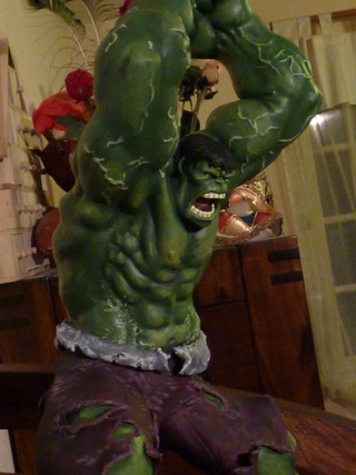"Hulk" - Custom conversion Buste en Statue P1030212