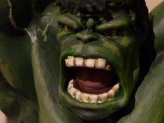 "Hulk" - Custom conversion Buste en Statue P1030214