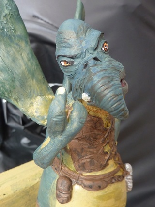 "Watto" - Création statue originale en référence à Star Wars P1180711