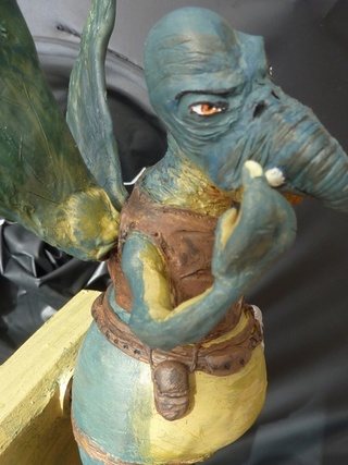 "Watto" - Création statue originale en référence à Star Wars P1180716