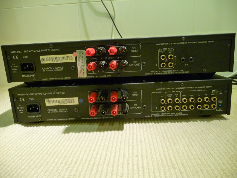 Arcam Alpha 8 Integrated Amp &  8P power Amp (SOLD) P1030311