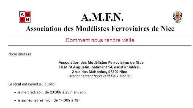 L'Association des Ferroviaire de Nice (06) Amfn10