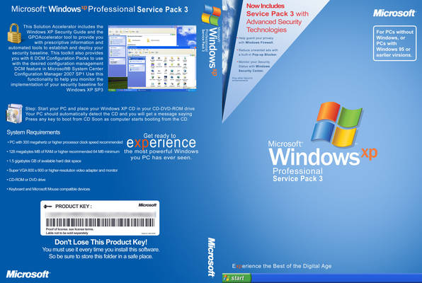 ويندوز Microsoft Windows XP Professional SP3 Integrated October 2010 Micros10