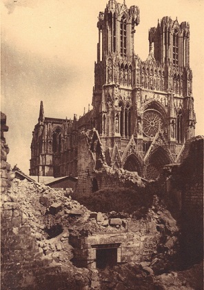Visite à la cathédrale de Reims - Anna de Noailles Visite10