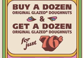 Krispy Kereme: Buy a dozen Original Glazed Donuts, Get 2nd dozen for just $.76 Krispy10