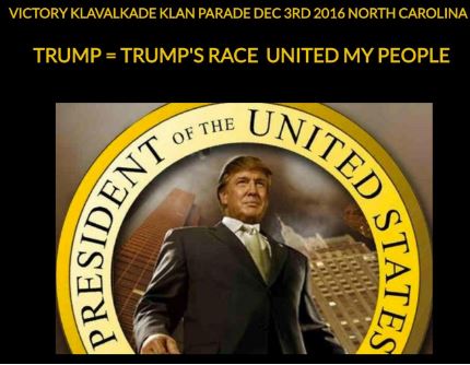 Trump nouveau président des États-Munis Kkk110