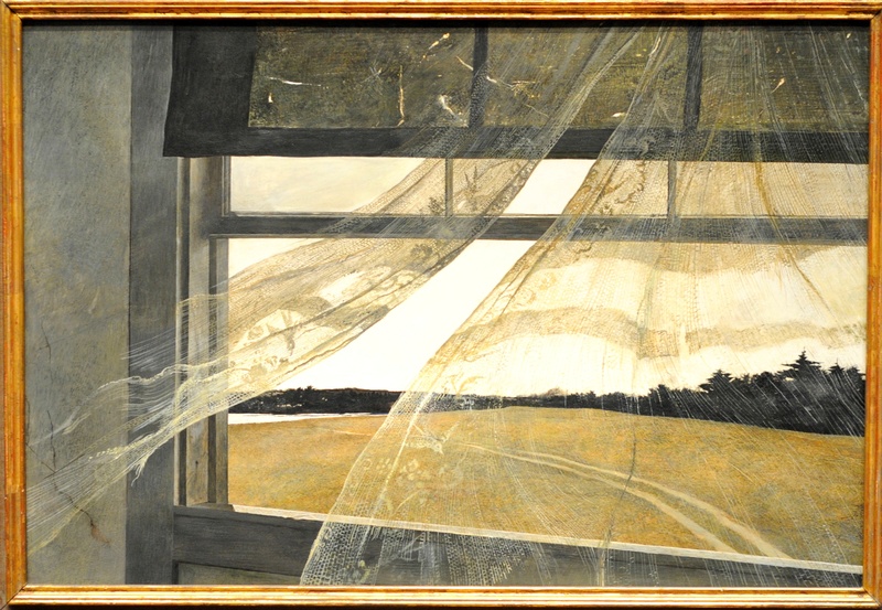 M Andrew Wyeth : Fenêtres, regards, intérieur, extérieur ... B11