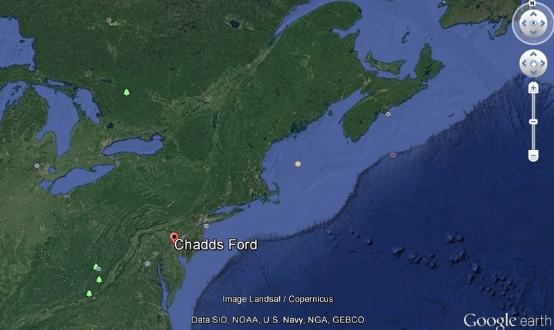 E Les lieux, la maison de Chadd's Ford (Pennsylvanie) Captur41