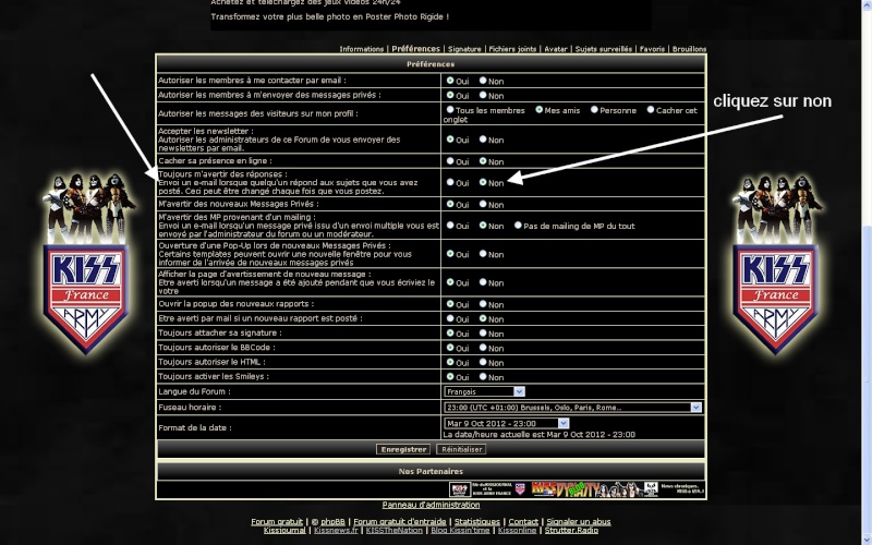 Pour éviter l'abondance de MAILS sur vos boîtes personnelles. Averti10