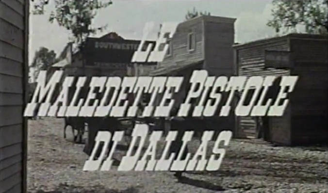 Les pistolets maudits de Dallas . Las malditas pistolas de Dallas . 1964 . José-Maria Zabalza / Pino Mercanti . Vlcsna56