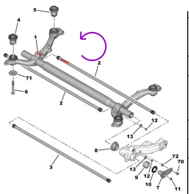 cherche crantage d'origine des barres de torsion Sans_n10