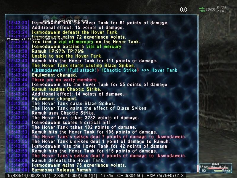 Epeen ws damage numbers. Ffxi_211