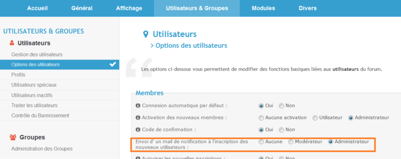 2 Admin qui resoivent les Emails d'inscriptions  Notifi10