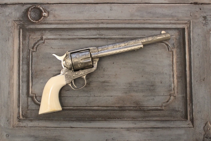 vends colt single action saa 1873 gravé 77-2_413