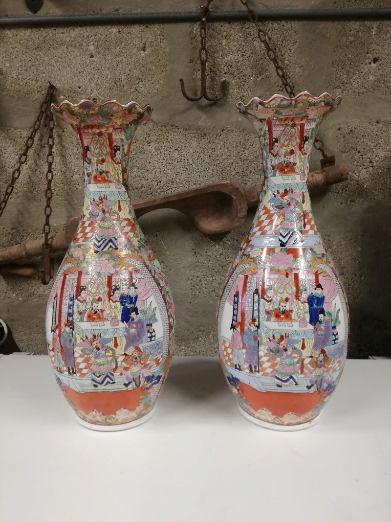 2 vases en porcelaine chinoise, émaux de Macao Img_2020