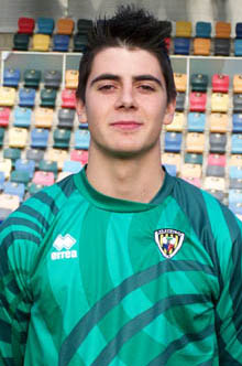 Jon Ander Serantes,portero del Barakaldo C.F,fichado J24910