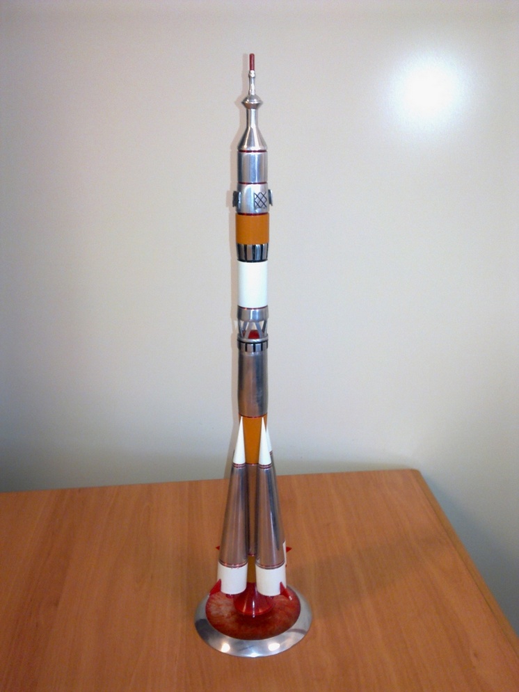 Modèle réduit Soyuz TMA [Aluminium 30 cm] Photo013