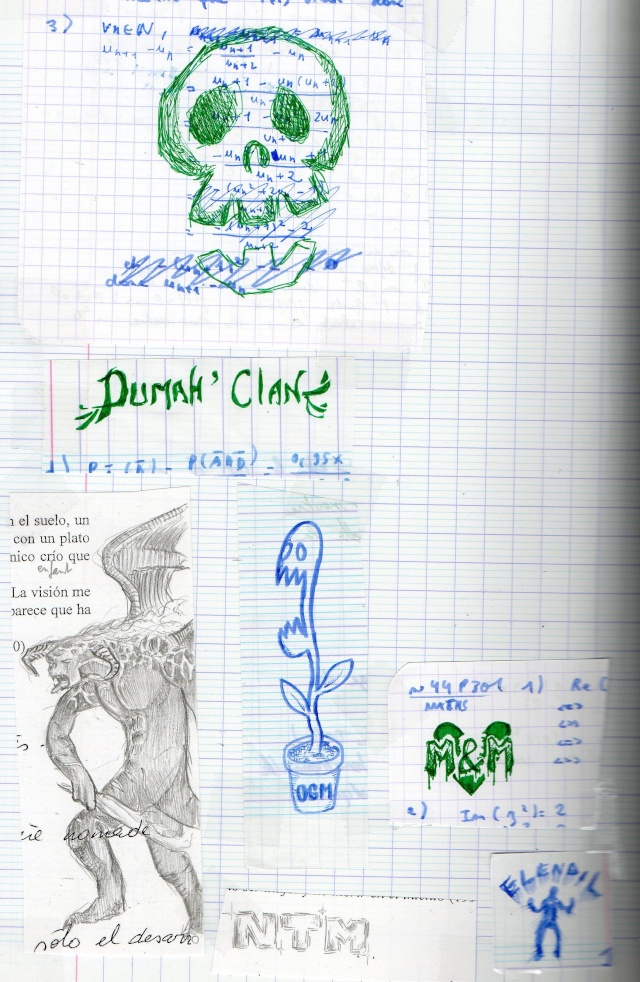 Dessins pendant les cours 3210