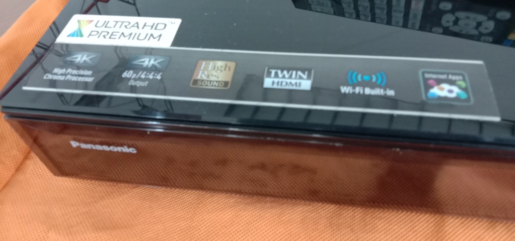 Sold, Panasonic DMP-UB900 4k blu-ray disc player Img_2021