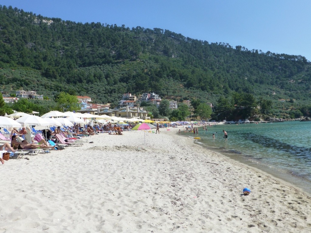 Greece, Island of Thassos, Golden Bay, 2013 19410