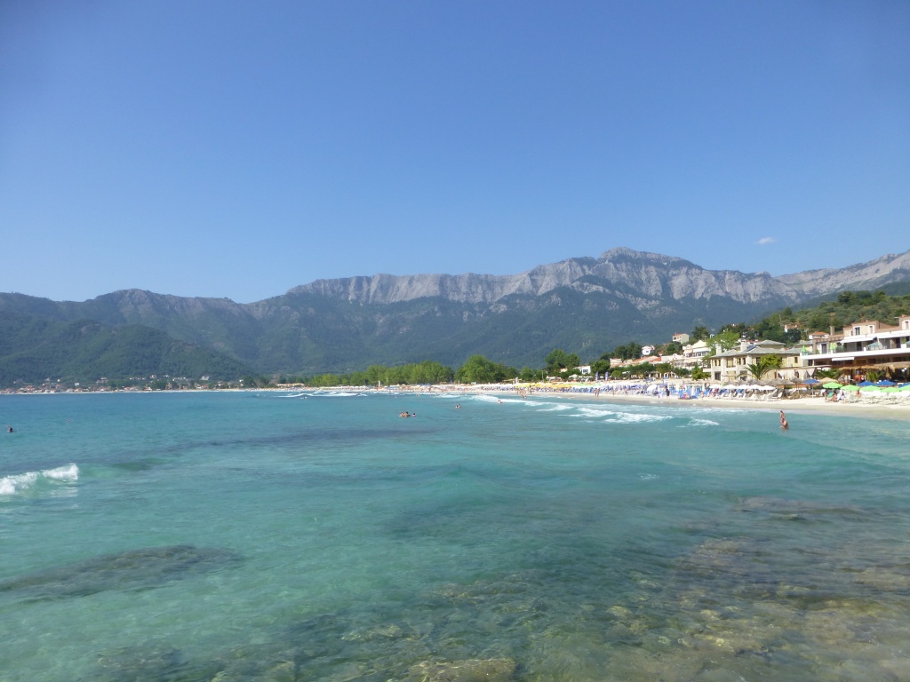 Greece, Island of Thassos, Golden Bay, 2013 27010