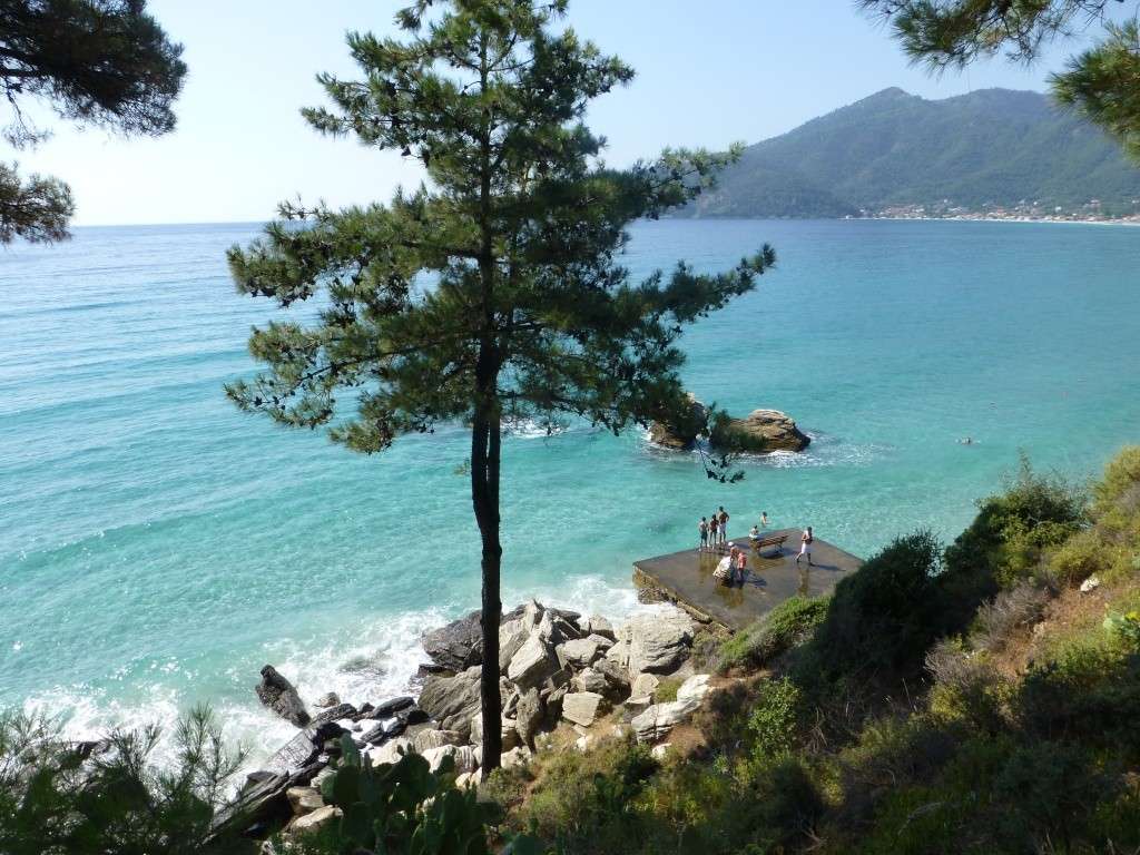 Greece, Island of Thassos, Golden Bay, 2013 27910