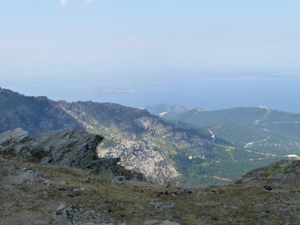 Greece, the Island of Thassos, The Ipsarion Mountain climb by 4x4 96410