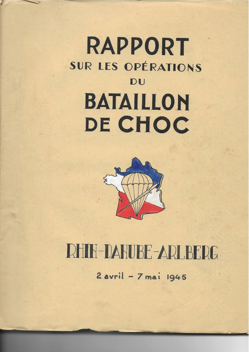 Rapports sur les opérations du Bataillon de Choc 4-page17