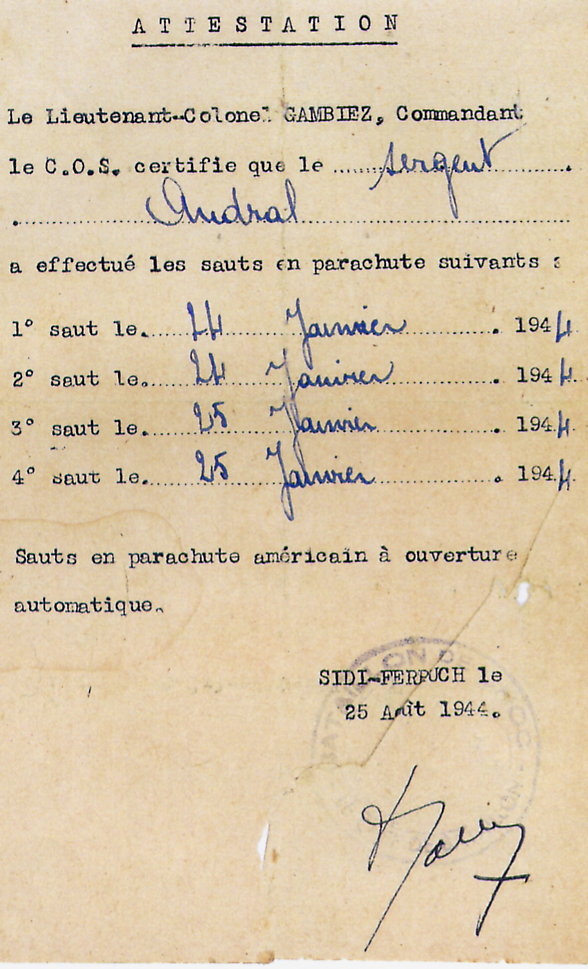 Complément de Recherche sur le Chasseur MARSAUD Louis Attest12