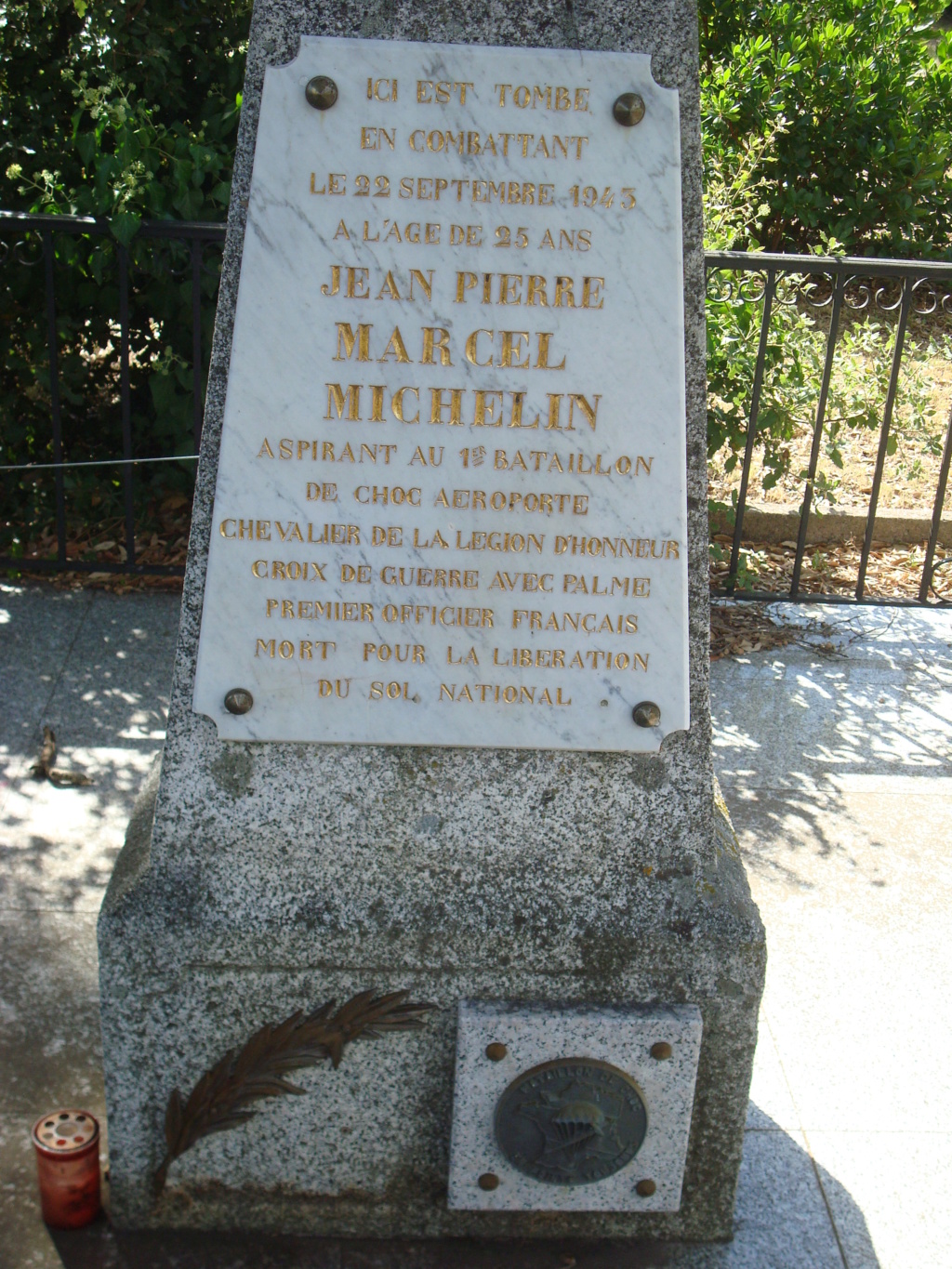 tombes btn-choc carre militaire du cimetière de bastia Conca10