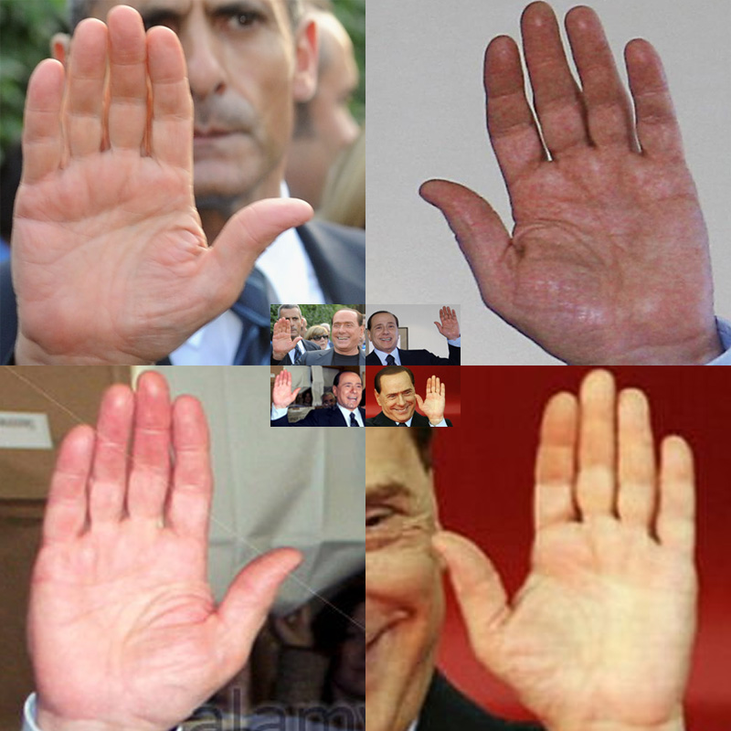 SILVIO BERLUSCONI - The hands of the Prime Minister of Italy! Silvio10