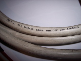 Eccose Reference CS2.3 Speaker Cable (Sold) 100_7430