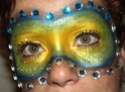 Face Painting for Mardi Gras Close_10