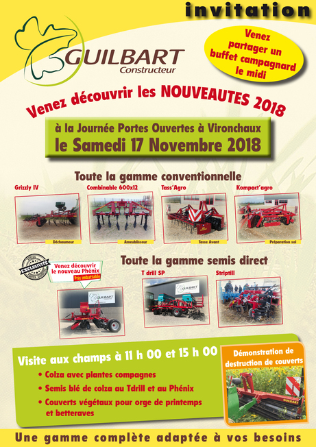 Journée Portes Ouvertes samedi 17 Novembre 2018 de 10h à 17h Ooapin12