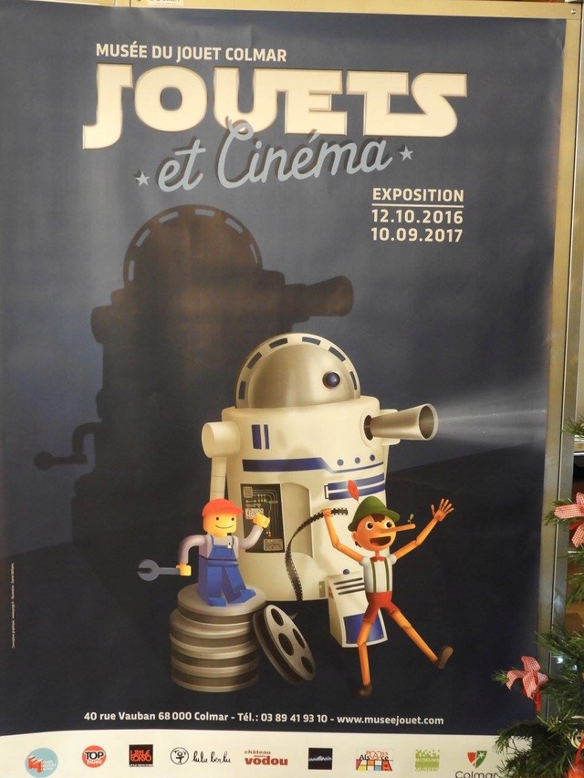 Expo temporaire au musée du jouet de Colmar : jouets et cinéma 15418411