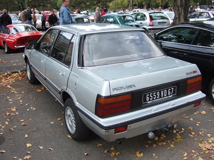 remise en route d'une rover 213 de 86 après 3 ans d'arret A10