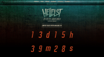 21 / 22 / 23 juin 2013 : Hellfest Countd10