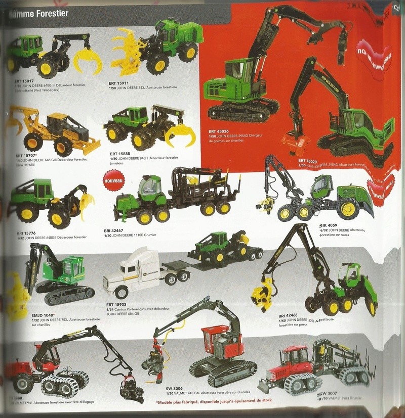 tracteurs forestiers miniatures Engins10