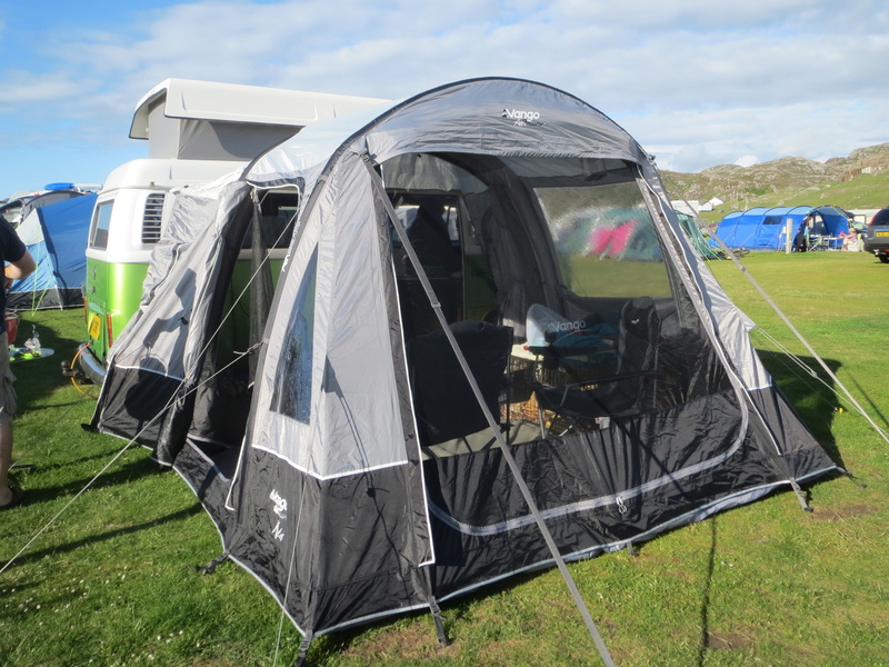 Khyam Motordome tourer vs Vango Kela III Low - awning rail fitting Img_2511