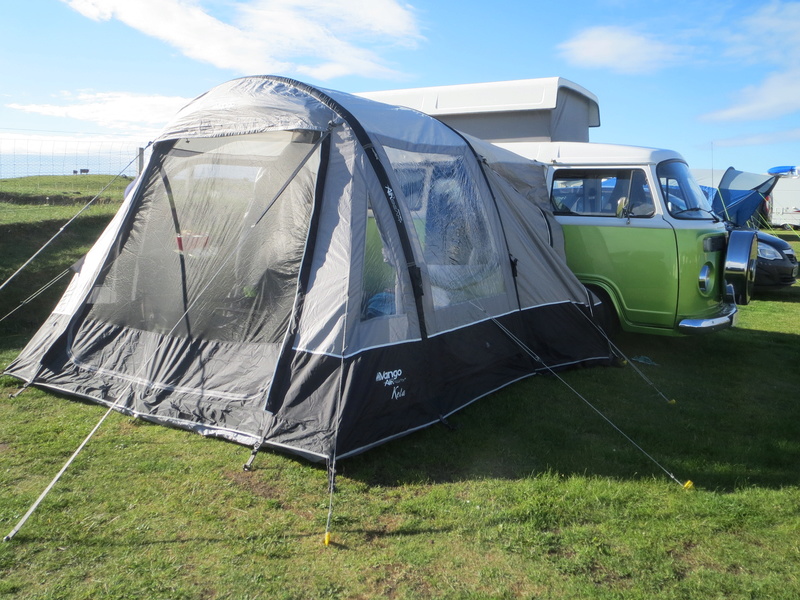 Khyam Motordome tourer vs Vango Kela III Low - awning rail fitting Img_2512