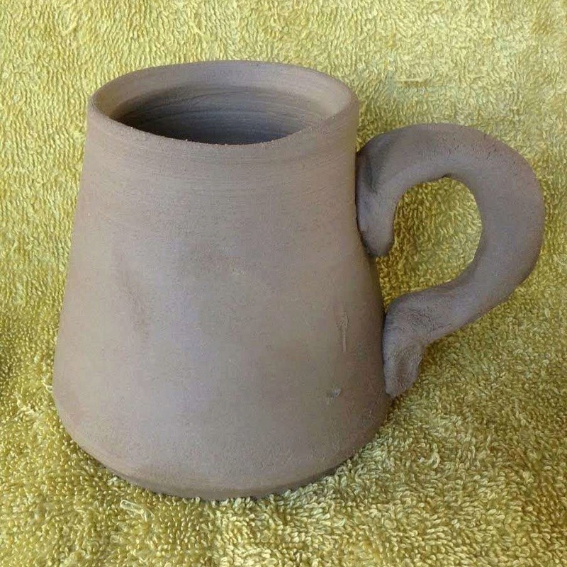 Casual Clay at the Quarry Arts Centre Whangarei: a recent bisque firing Mug110