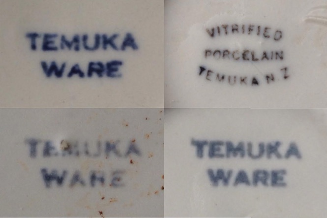 temuka - Old Temuka vitrified cups, including NZR railway cups: new shape(s) and backstamp(s) for the GALLERY Temuka15