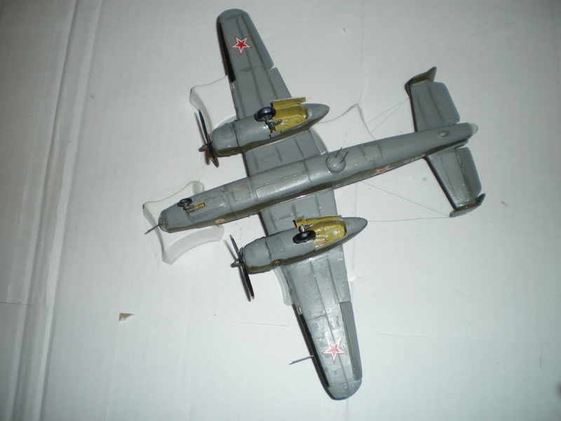  North American B 25 C Mitchell Soviétique 1944-45/ Ark-Model-Frog 1/72 (VINTAGE) Imgp0147