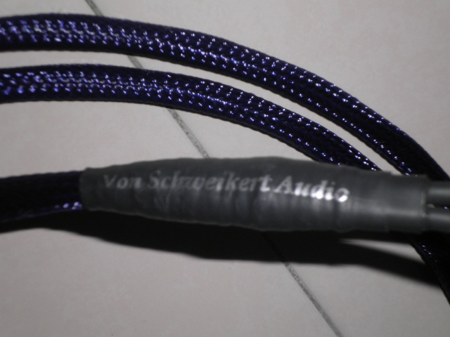 Von Schweikert Audio Master-built cables (New) Pb140510