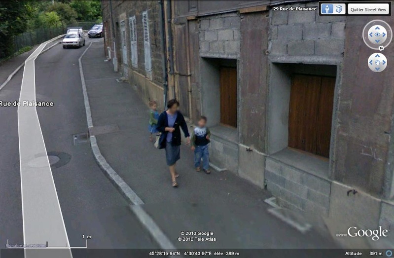 STREET VIEW : pris deux fois par la google car  1-110