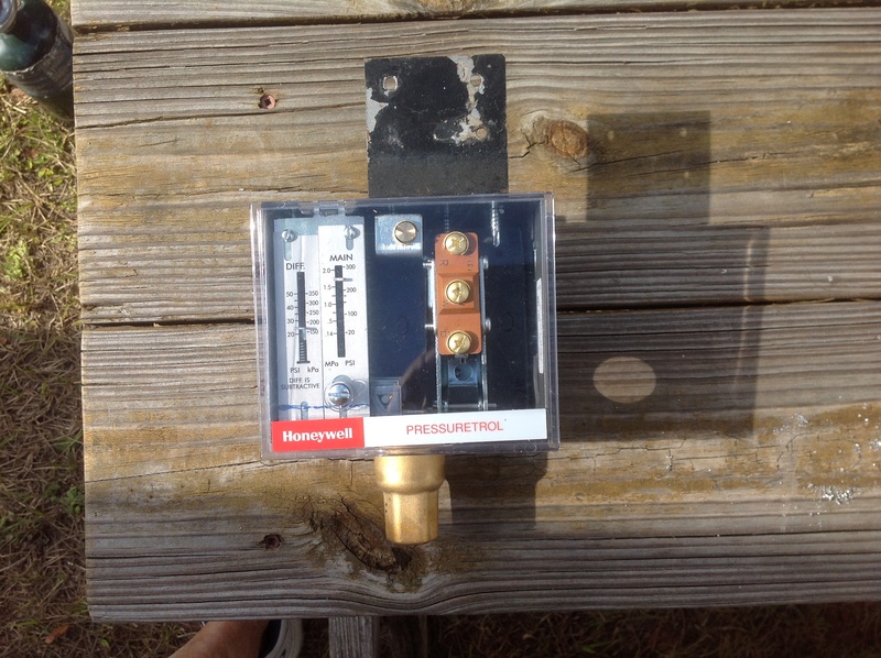 Tco Or Pressure Switch Failed Open pressure switch failure
